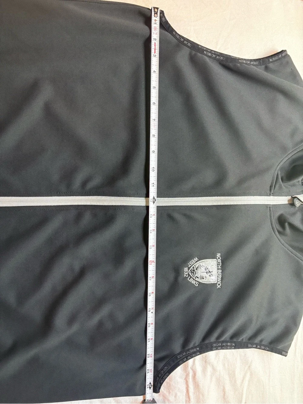 Oscar Jacobson WPS Joe Gilet Golf Vest XXL North Berwick Black